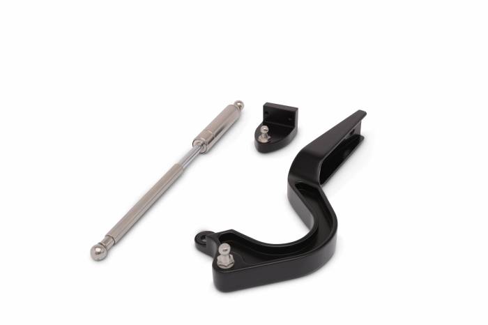 Eddie Motorsports - EMSMS148-01MB - Trunk Hinges 65-66 Mustang Matte Black