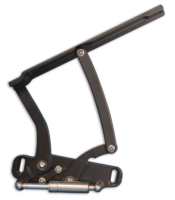 Eddie Motorsports - EMSMS149-45MB - Hood Hinges 68 Impala Matte Black