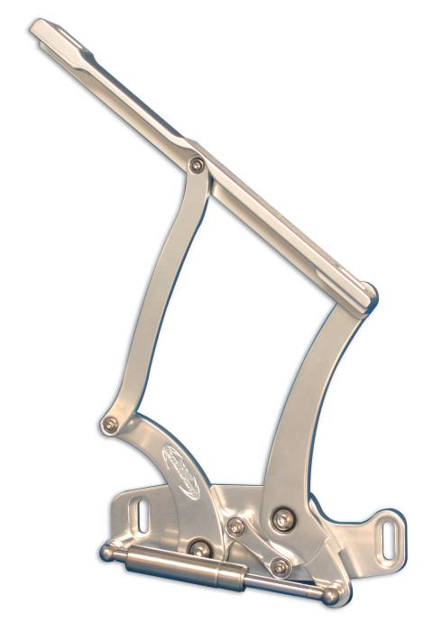 Eddie Motorsports - EMSMS149-50CA - Hood Hinges 67-69 Camaro Clear Ano