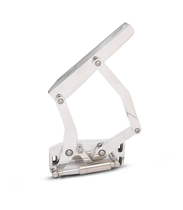 Eddie Motorsports - EMSMS149-95CL - Hood Hinges 67-72 Ford Truck Clear Coat