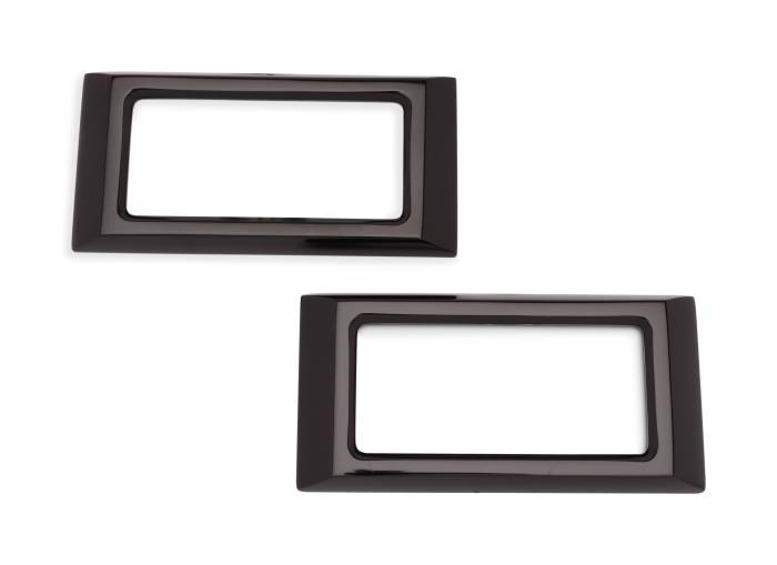 Eddie Motorsports - EMSMS275-36BK - Marker Light Bezels(Pr)'68 Camaro Black