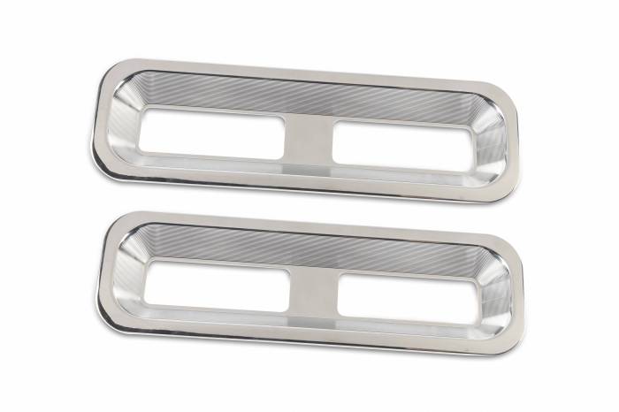 Eddie Motorsports - EMSMS275-40CL - Taillight Bezels(Pr)67 Camaro Rs Clr Ct