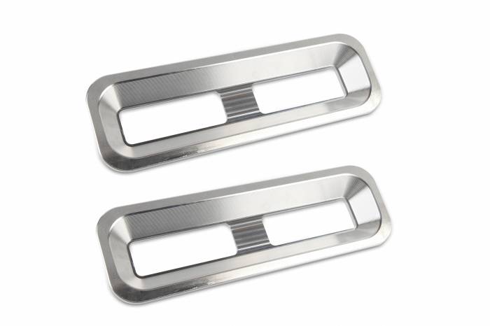 Eddie Motorsports - EMSMS275-40M - Taillight Bezels(Pr)67 Camaro Rs Machin