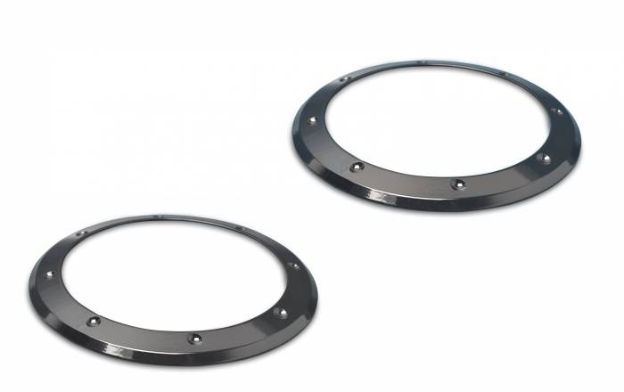 Eddie Motorsports - EMSMS275-69BA - Headlight Bezel(Pr)69 Camaro Accent Bkan