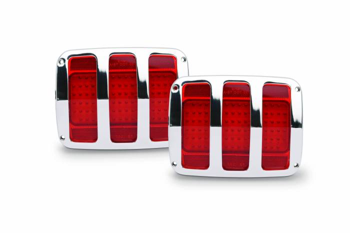 Eddie Motorsports - EMSMS275-81KCL - Taillight&Bezl Kit 64-66 Mustang Clrcoat