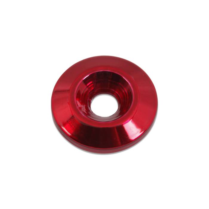 Eddie Motorsports - EMSMS281-14CSR - Countersunk Washer 5/16" Red