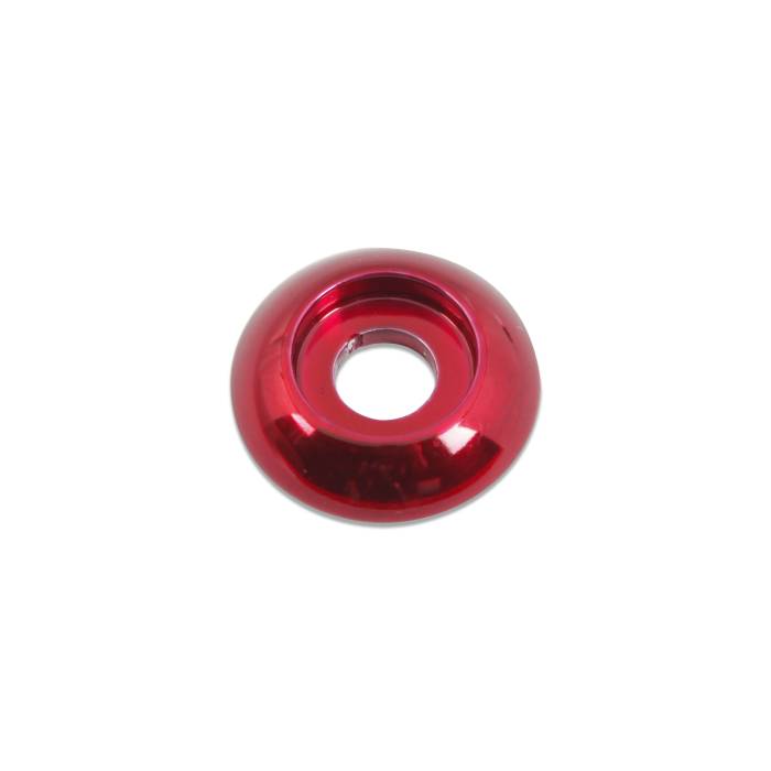 Eddie Motorsports - EMSMS281-54R - Washer Plain Accent #10 Red