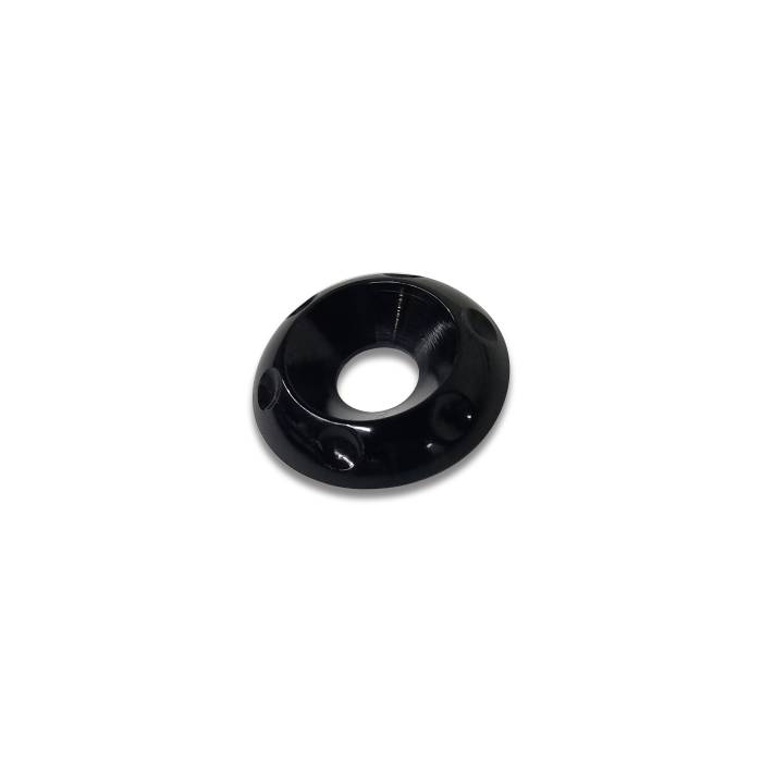 Eddie Motorsports - EMSMS281-75BA - Washer Accent Countersunk #10 Black Ano