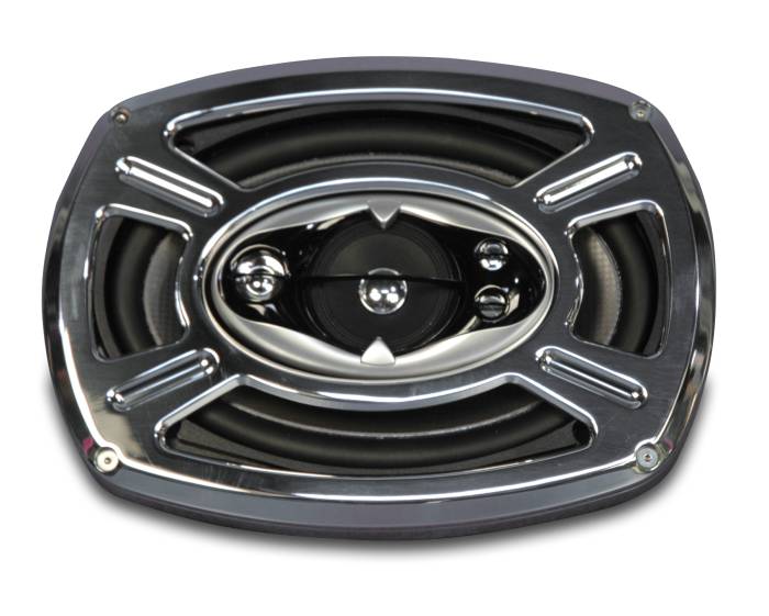 Eddie Motorsports - EMSMS400-31P - Speaker Grill Wheel 6X9 Polished