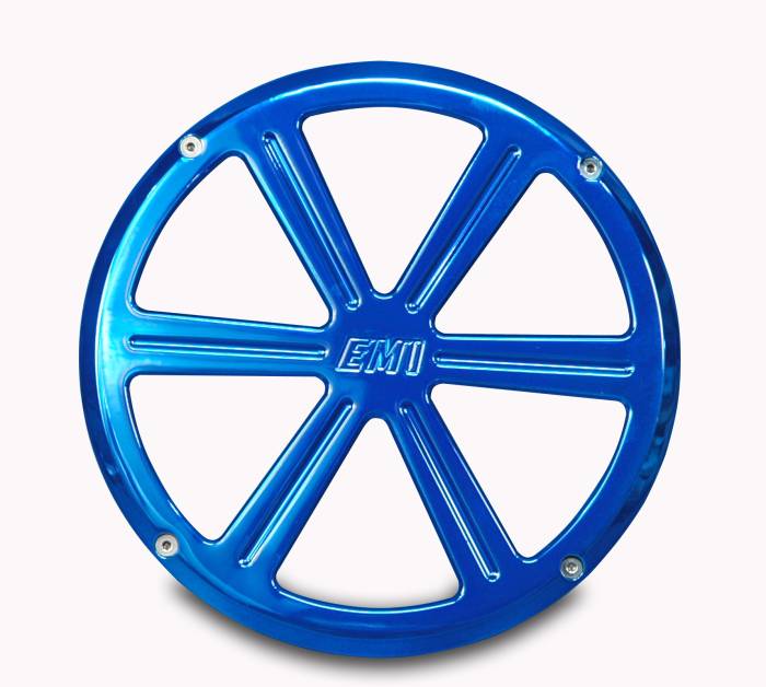 Eddie Motorsports - EMSMS400-42B - Subwoofer Grill Wheel 8" Blue