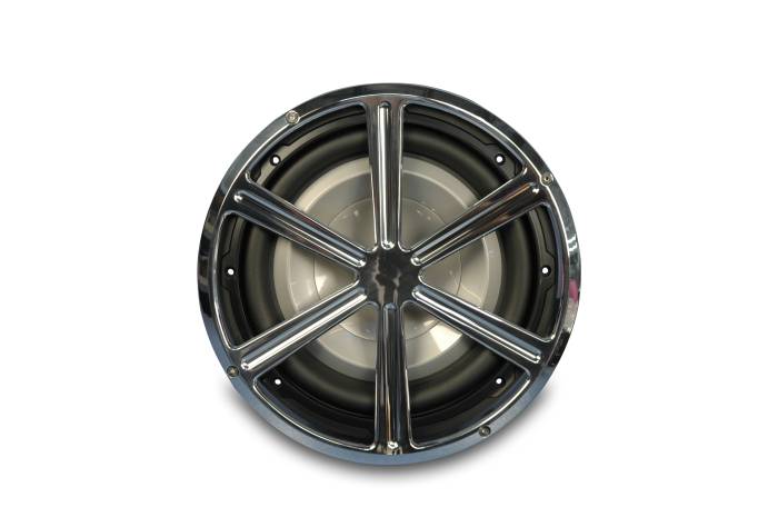 Eddie Motorsports - EMSMS400-42CL - Subwoofer Grill Wheel 8" Clear Coat