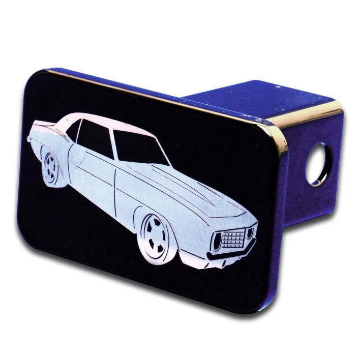 Eddie Motorsports - EMSMS500-55BA - Hitch Cover 67-68 Camaro Black Anodize