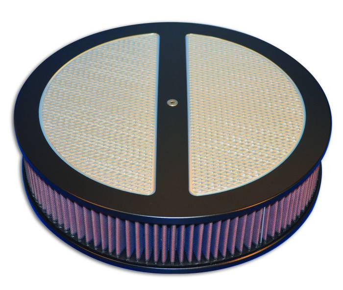 Eddie Motorsports - EMSMS215-69HL - Air Cleaner 14" Round Diamond High Light