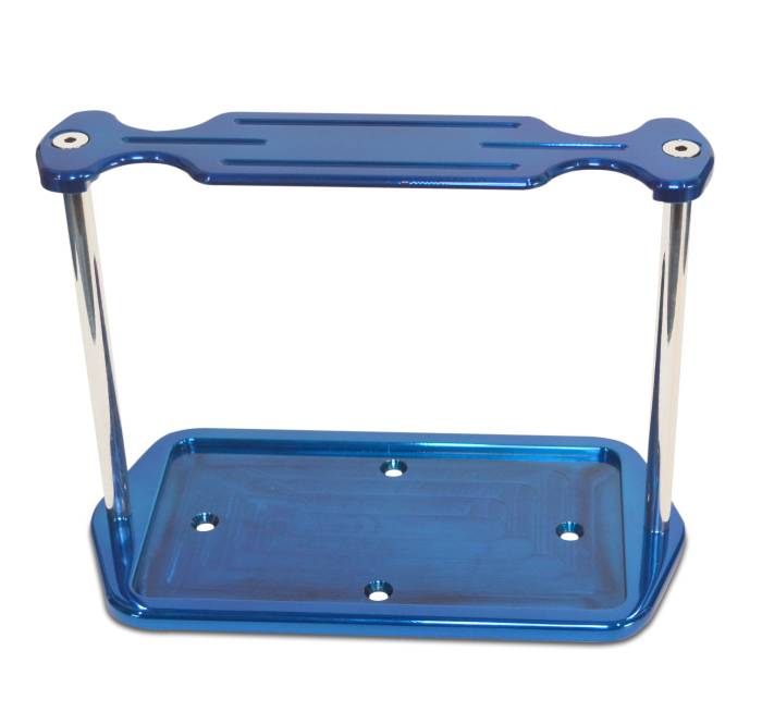 Eddie Motorsports - EMSMS374-71B - Battery Box Optima D51 Strap Styl Blue