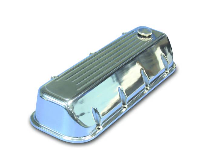 Eddie Motorsports - EMSMS108-10CL - Valve Covers Bb Chev Angle Balmill Clrco