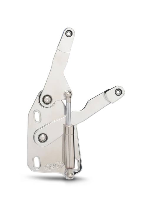 Eddie Motorsports - EMSMS149-90CL - Hood Hinges 53-56 Ford F100 Tk Clr Coat