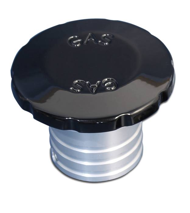 Eddie Motorsports - EMSMS265-16BK - Gas-Fill Flush 1-1/2"Non-Vent Black