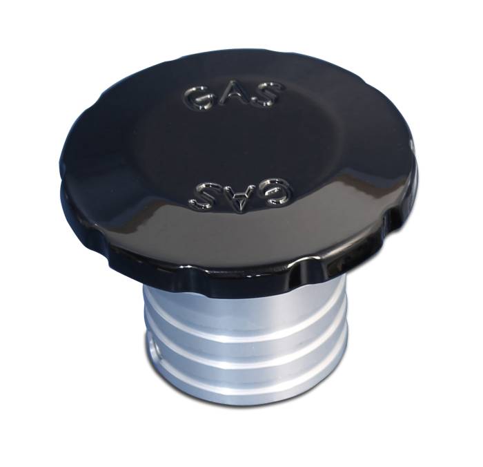 Eddie Motorsports - EMSMS265-18BA - Gas Fill-Flush 2" Non-Vent Black Ano