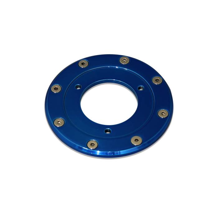 Eddie Motorsports - EMSMS265-74B - Bezel-Gas Fill Rally Blue