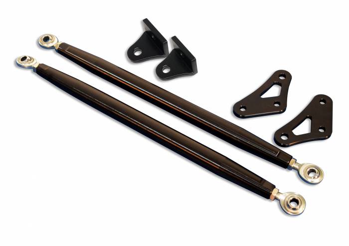 Eddie Motorsports - EMSMS275-22MB - Fender Braces Adjust 67-69 Camaro Matblk