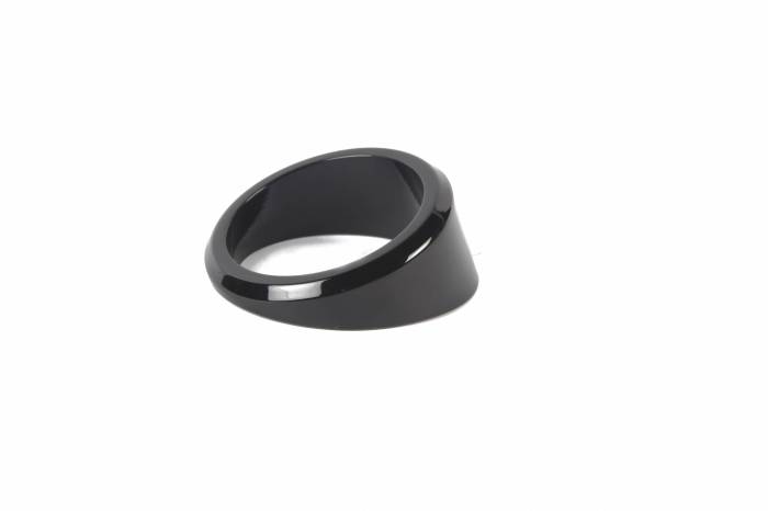 Eddie Motorsports - EMSMSANG-216BA - Bezel-Angled 2-1/16" Black Ano