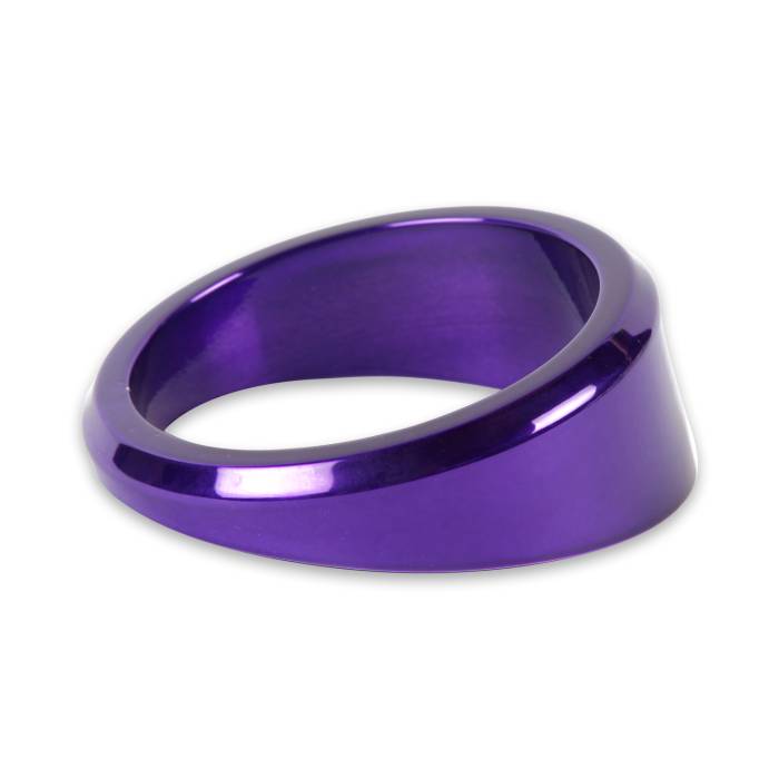 Eddie Motorsports - EMSMSANG-338PR - Bezel-Angled 3-3/8" Purple