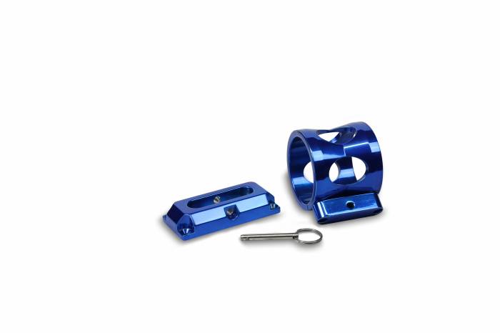 Eddie Motorsports - EMSMSBRK-103B - Extinguisher Bracket 2.5# Ext Blue