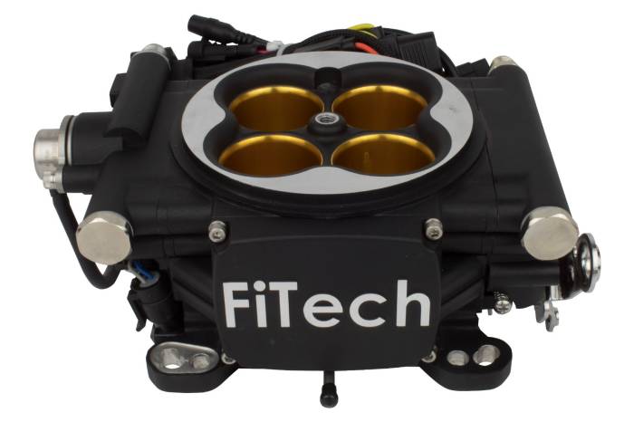FiTech Fuel Injection - FiTech Fuel Injection 30012 Go EFI 8 1200 HP (Power Adder Plus) -Matte Black Finish