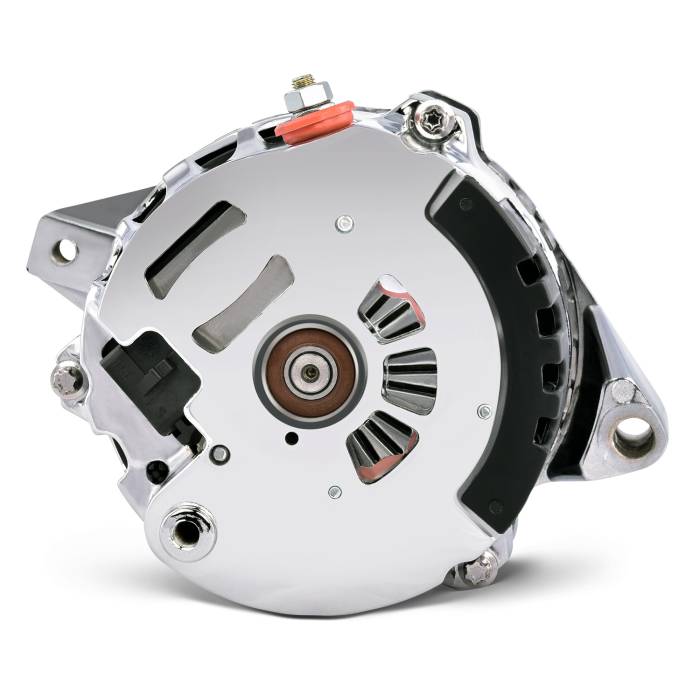 Proform - Proform Parts 6643016C - CS130 Alternator, 160 AMP, GM CS130, 1-Wire, Machined Pulley, Chrome