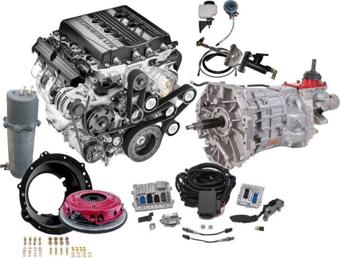 PACE Performance - GMP-LT5T56D-X - Connect & Cruise Package LT5 755HP Dry Sump Engine w/T56 Trans