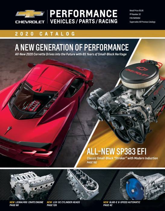 Chevrolet Performance Parts - 19419454 - 2020 Chevy Performance Catalog