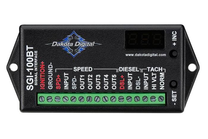 Dakota Digital - Dakota Digital ota Digital Universal Speedometer and Tachometer Interface SGI-100BT