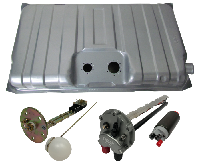 FiTech Fuel Injection - Fitech 58040 Go Fuel 340 LPH EFI Fuel Tank Kit, 1962-1965 Chevy II