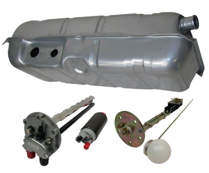FiTech Fuel Injection - Fitech 58022 Go Fuel 340 LPH EFI Fuel Tank Kit, 1961-1964 Chevy Full Size