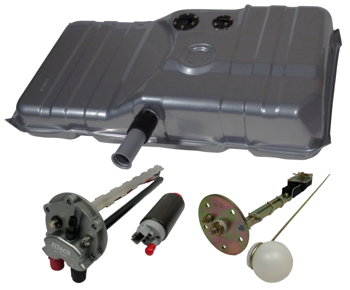 FiTech Fuel Injection - Fitech 58019 Go Fuel 340 LPH EFI Fuel Tank Kit, 1975-1977 Chevy Camaro