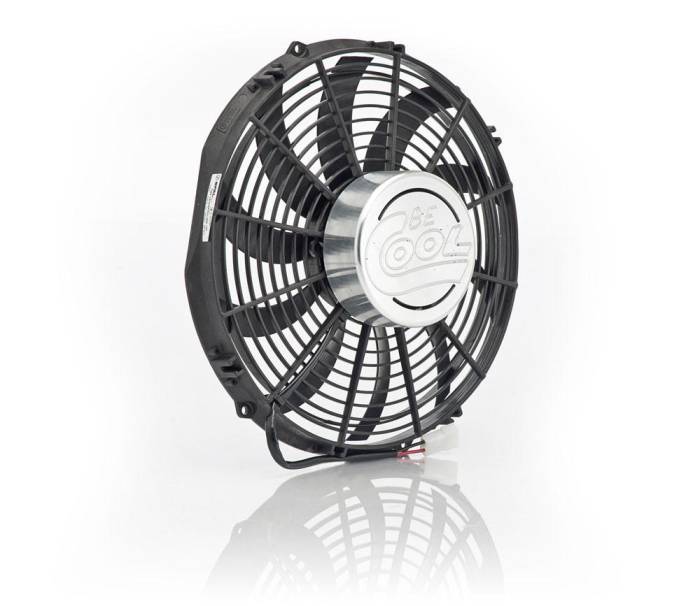 Be Cool Radiator - 13 Inch Puller Fan w/Billet Cover Aluminator Euro Black Be Cool Radiator 75203