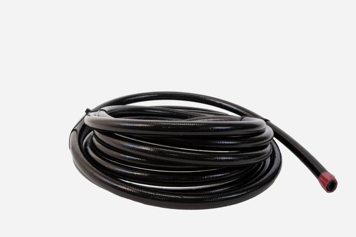 Aeromotive Fuel System - Aeromotive 15329 - Hose, Fuel, PTFE, Stainless Steel Braided, Black Jacketed, AN-10 x 12'