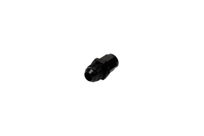 Aeromotive Fuel System - Aeromotive 15668 - Fitting, Female AN-06 to Male AN-08 Flare, Black