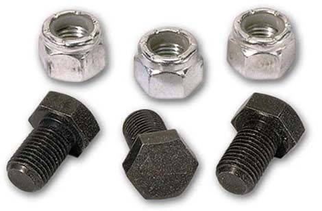 Moroso Performance - MOR38764 - Torque Converter Bolts, Turbo 350, Flex Plates without Tapped Holes, 3/8" -24 x 5/8". Set of 3.