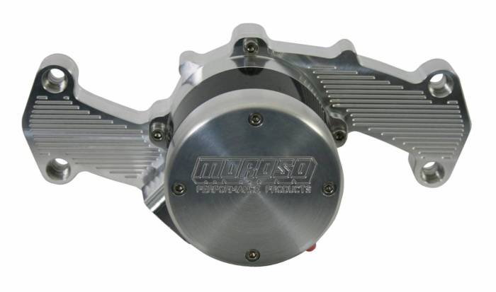 Moroso Performance - MOR63547 - Moroso Electric Water Pump, Big Block Chevy, Height: 6.375" with spacers