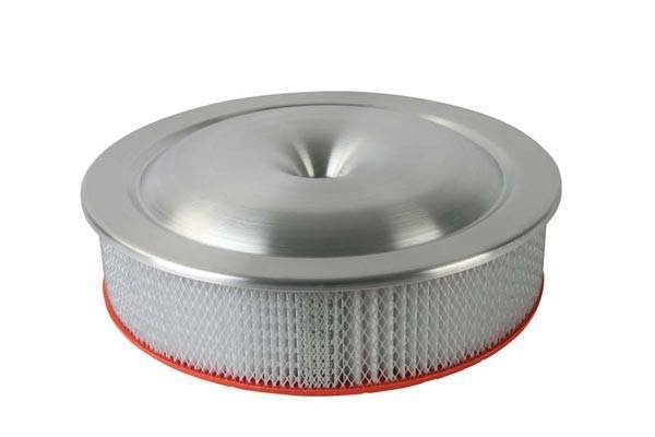 Moroso Performance - MOR65920 - Moroso 16" Low Profile Air Cleaner with Dropped Bottom, 4" Element, for 4500 Series, Dominator, King Demon Carbs