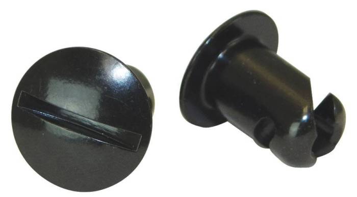 Moroso Performance - MOR71354 - Oval Head Fastener, 7/16 Inch X .500 long, Black