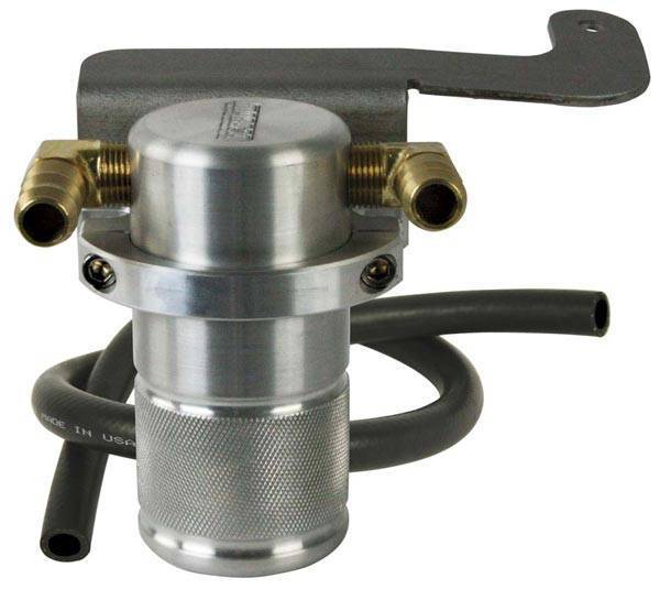 Moroso Performance - MOR85604 - Air-Oil Separator Small Body, 2011-14 Ford Mustang GT with Roush Supercharger