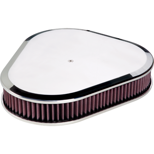Billet Specialties - Air Cleaner, Triangle, Plain Polished Billet Specialties 15729