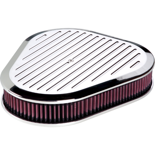 Billet Specialties - Air Cleaner, Triangle Ball Milled Polished Billet Specialties 15720