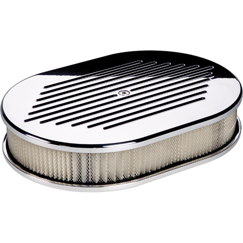 Billet Specialties - Air Cleaner, Ball Milled Polished, Small Billet Specialties 15320