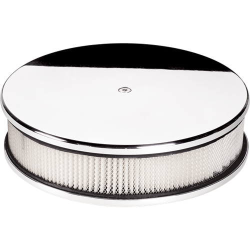 Billet Specialties - Air Cleaner, 10" Diameter Round, Plain Polished Billet Specialties 15229