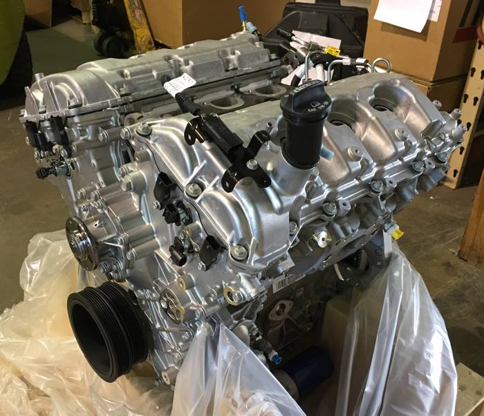 GM (General Motors) - 12719862 - New 2016-2024 3.6L Long Block Engine Manual (LF4)