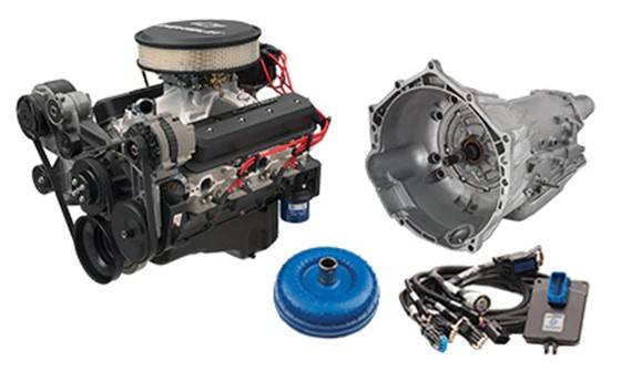 Chevrolet Performance Parts - Chevrolet Performance ZZ6 EFI 350 Crate Engine with 4L65E Transmission CPSZZ6EFITK4L65E