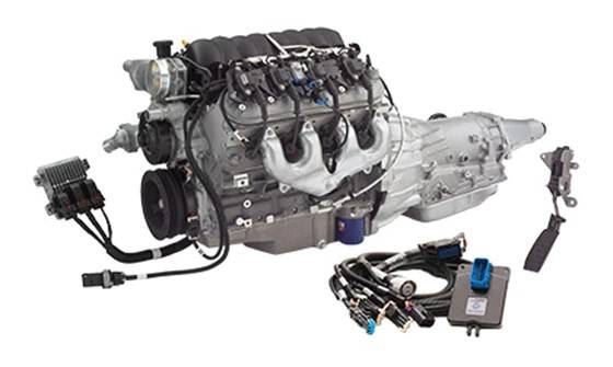 Chevrolet Performance Parts - LS3 430HP Pace Performance Muscle Car Engine with 4L65E Transmission Combo Package - CPSLS34L65E-MCX